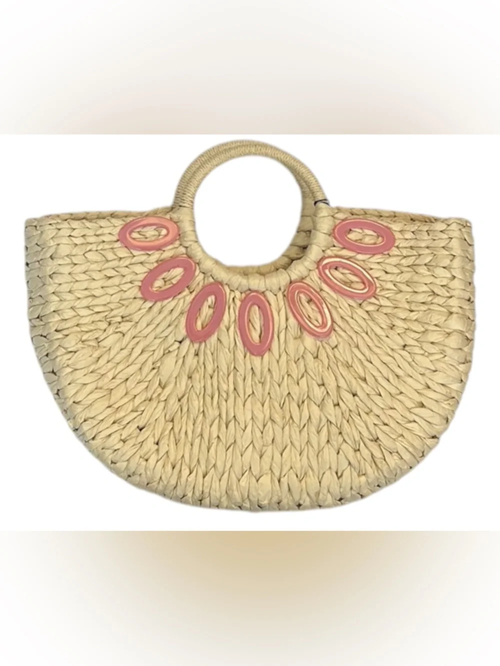 BTB LOS ANGELES Beyond The Beach Camille Straw Tote